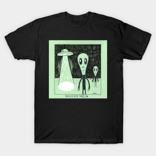 Retro Saucer Men T-Shirt